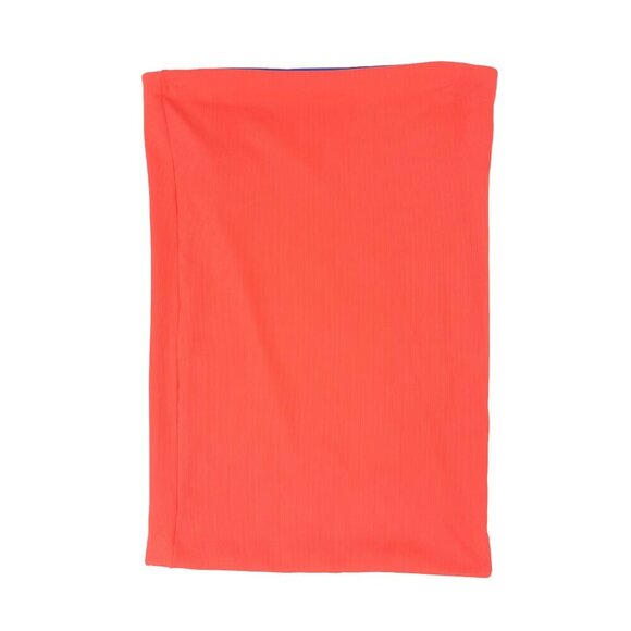 THE ATTICO Jersey Ribbed Stretch Beach Cover-Up Orange Mini Pencil Skirt Size XS - Picture 5 of 10